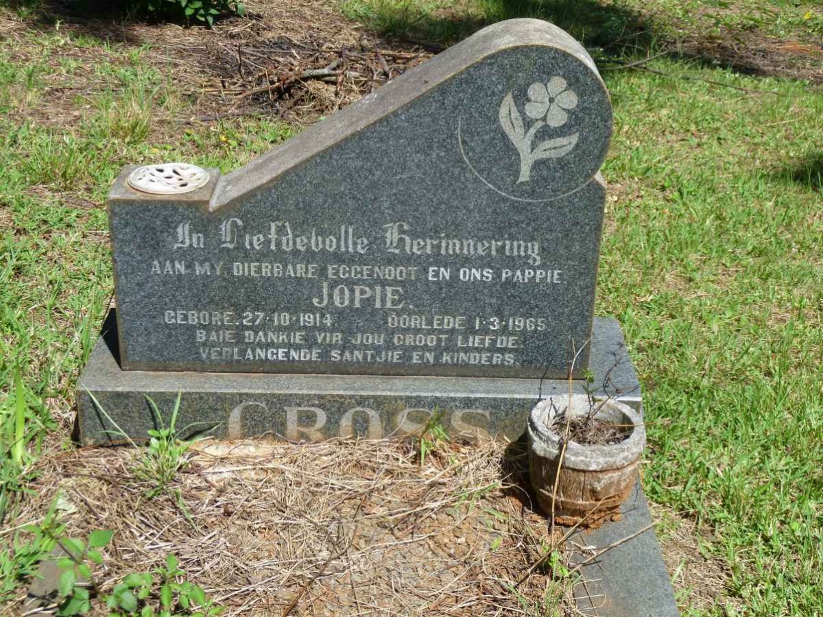 CROSS Jopie1914-1965