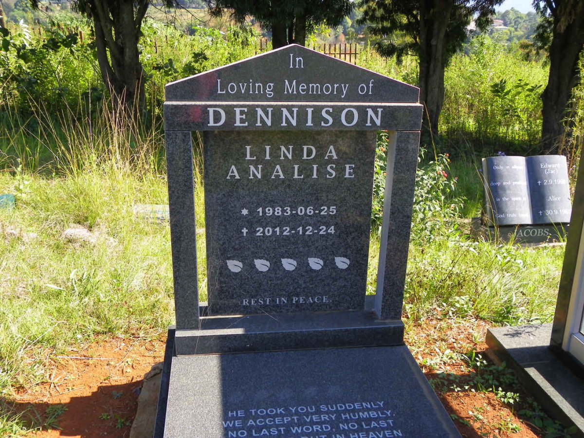 DENNISON Linda Analise 1983-2012