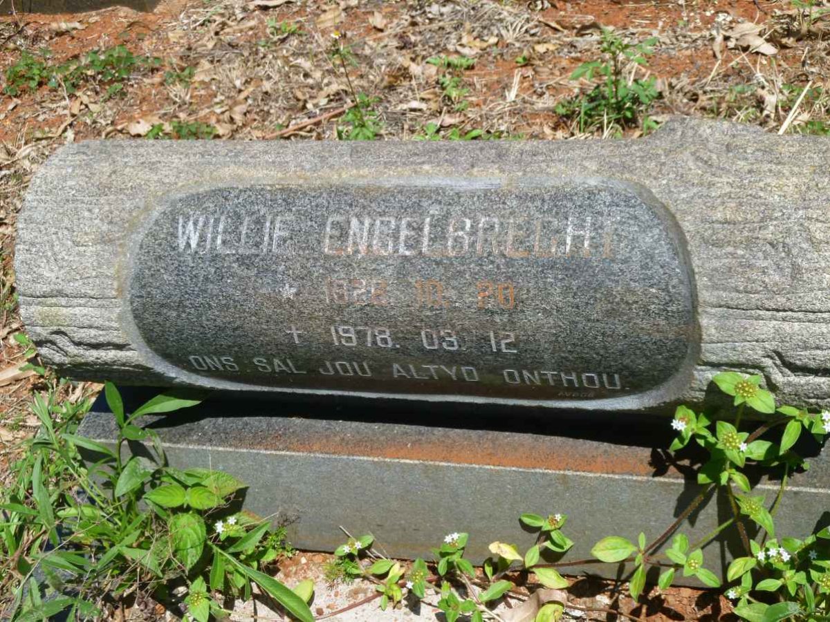 ENGELBRECHT Willie 1926-1978