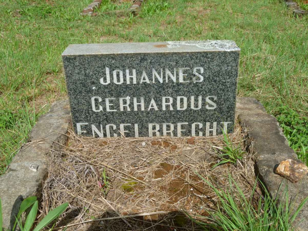 ENGELBRECHT Johannes Gerhardus