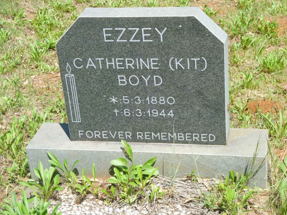 EZZEY Catherine Boyd 1880-1944
