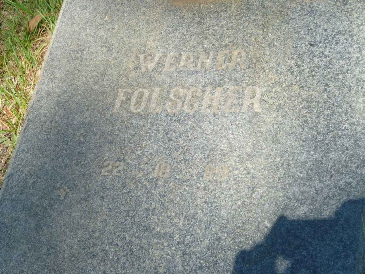 FOLSCHER Werner -1989