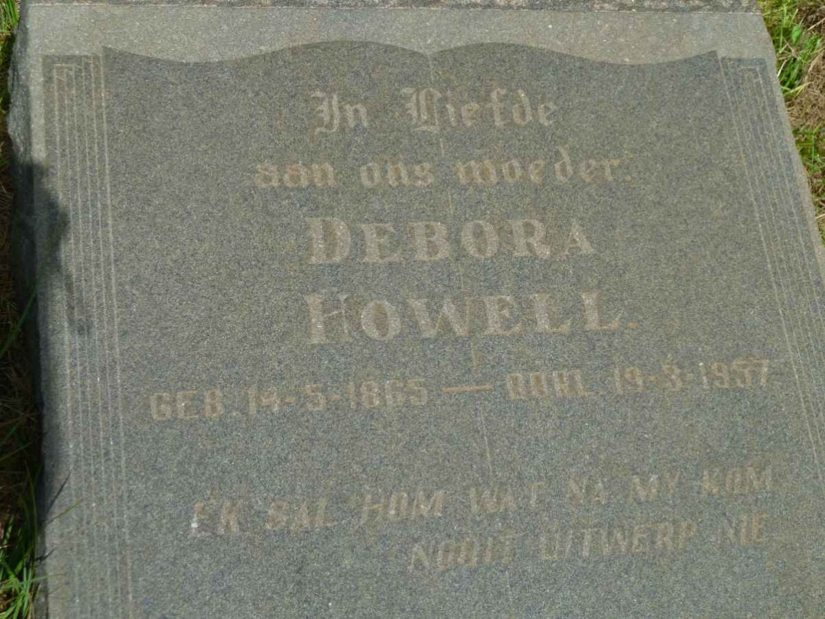 HOWELL Debora 1865-1957