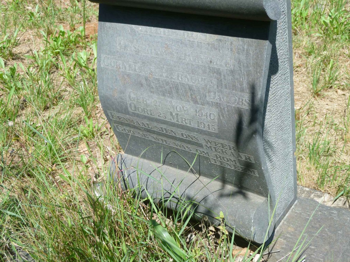 JACOBS Cornelius Hernd? 1940-1945