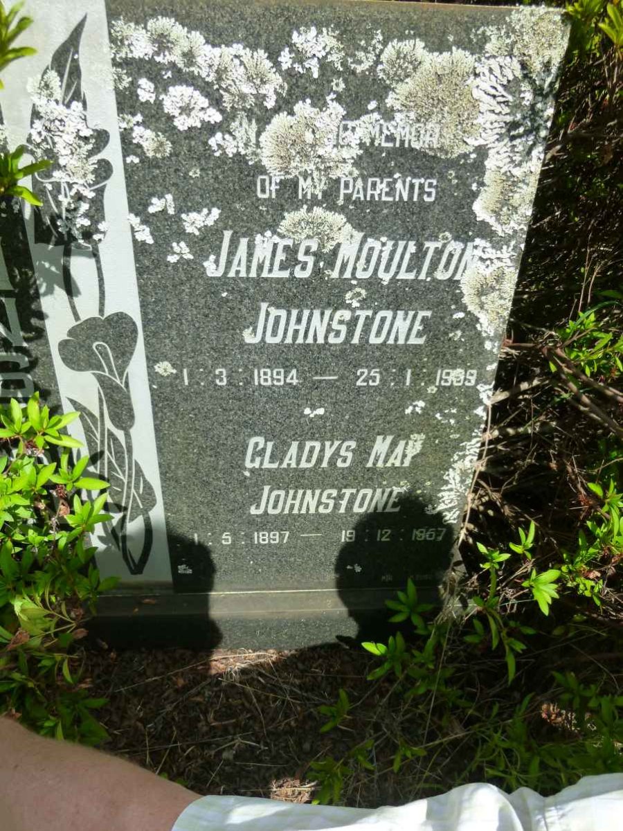 JOHNSTONE James Moulton 1894-1959 &amp; Gladys May 1897-1967