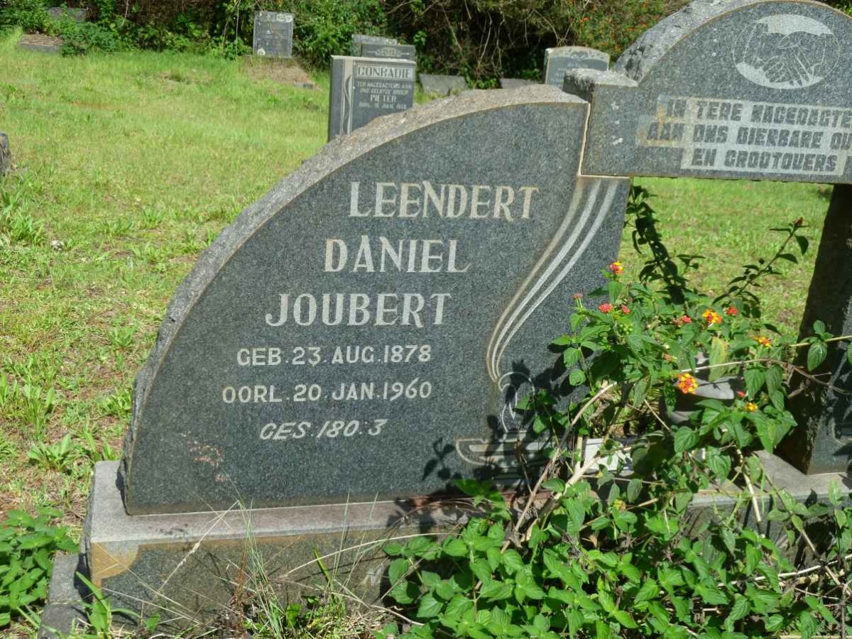 JOUBERT Leendert Daniel 1878-1960 &amp; Elizabeth Carolina Catharina LANDMAN 1874-1960