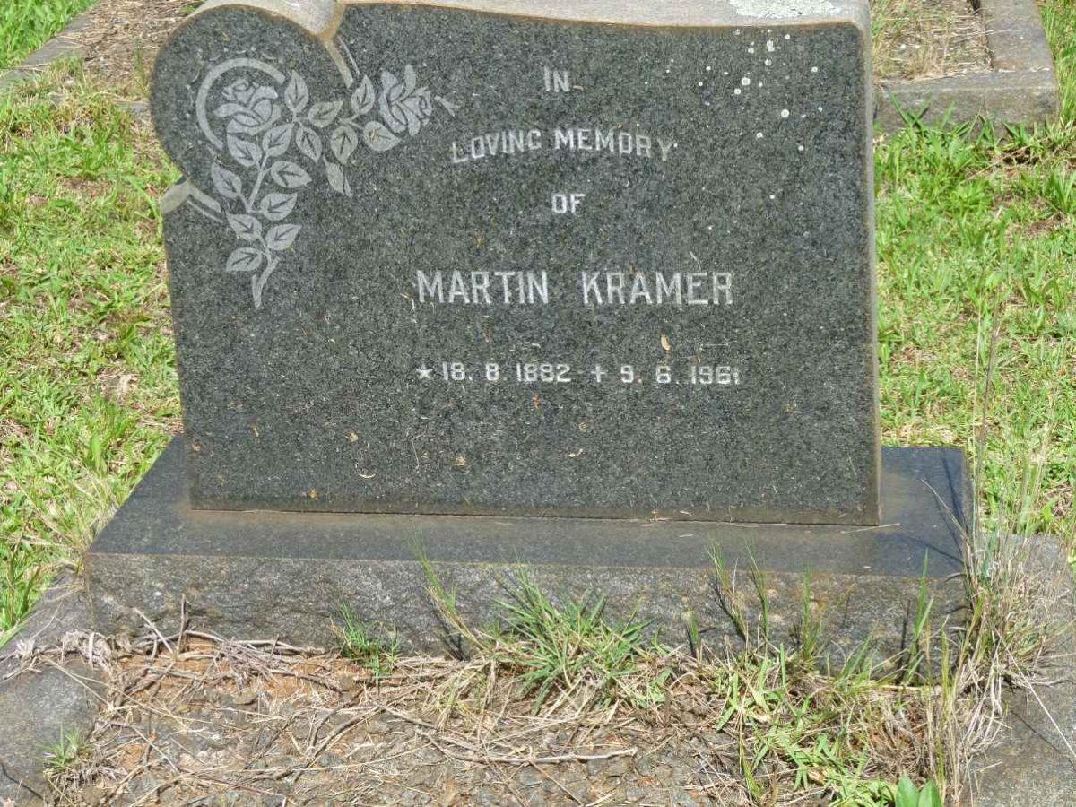 KRAMER Martin 1882-1961