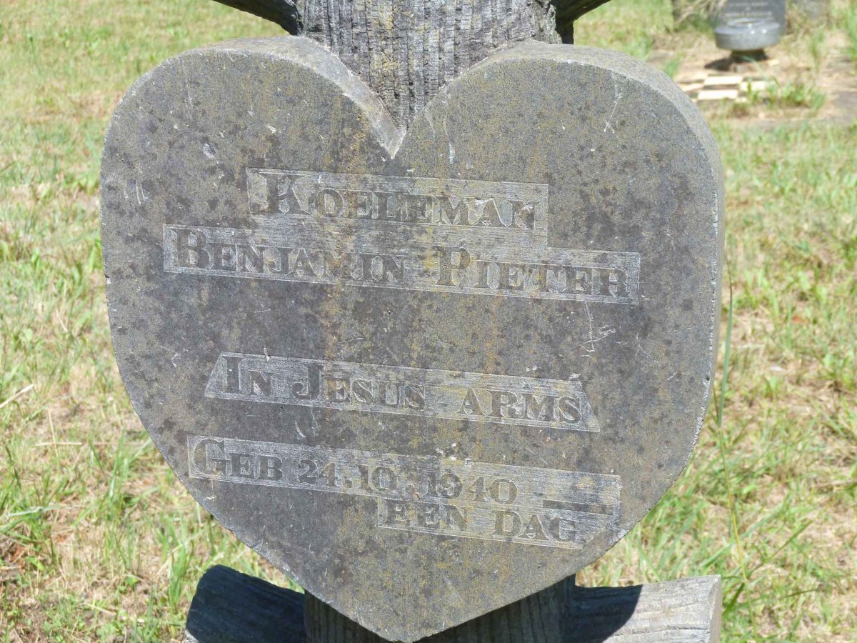 KOELEMAN Benjamin Pieter 1940-1940