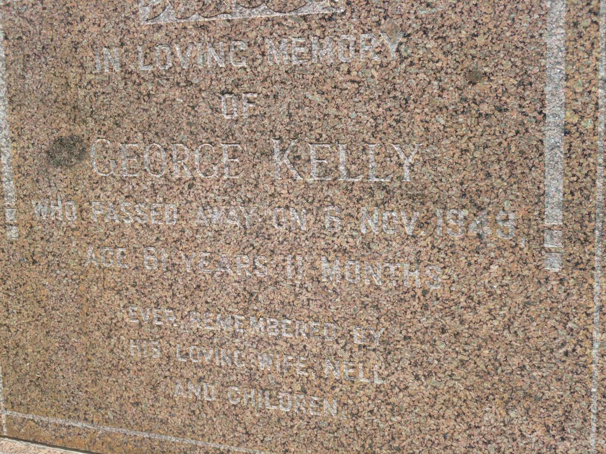KELLY George -1949
