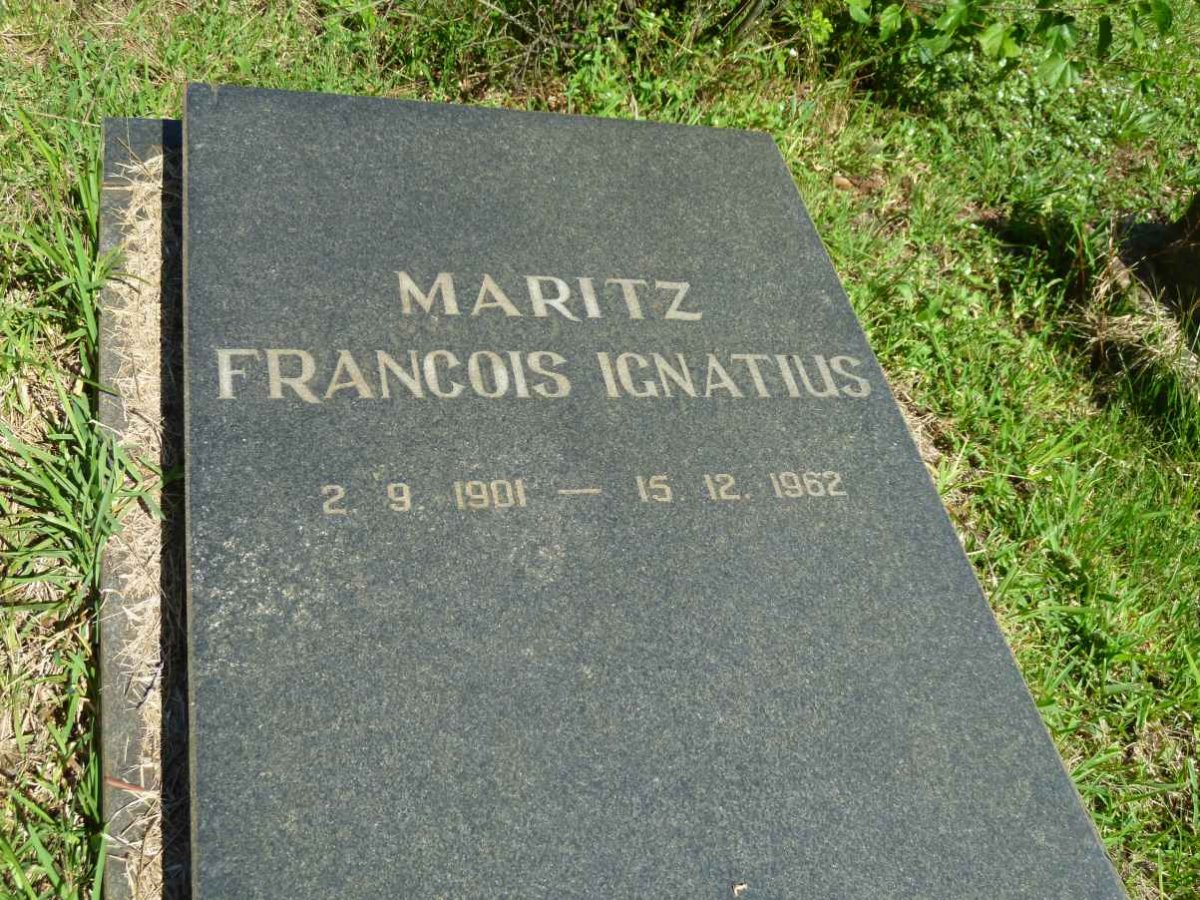 MARITZ Francois Ignatius 1901-1962