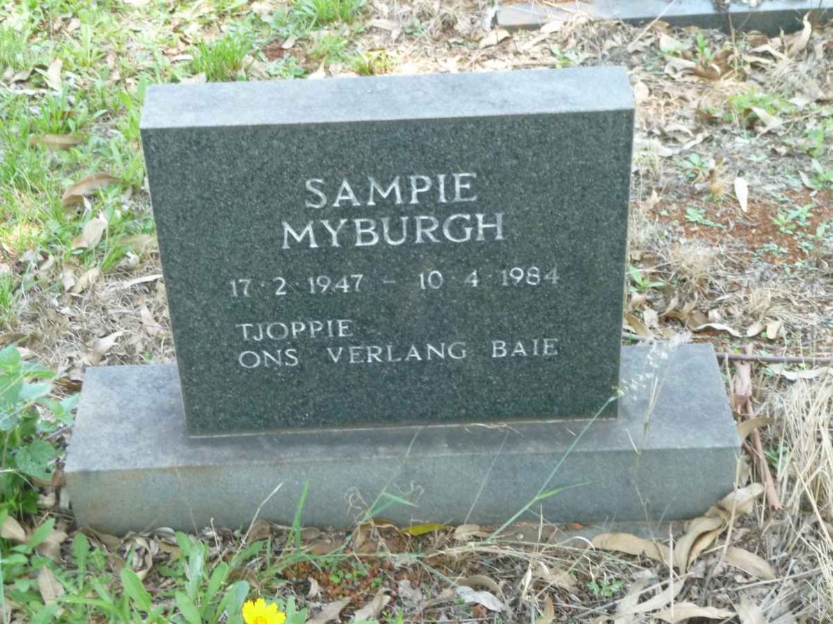 MYBURGH Sampie 1947-1984