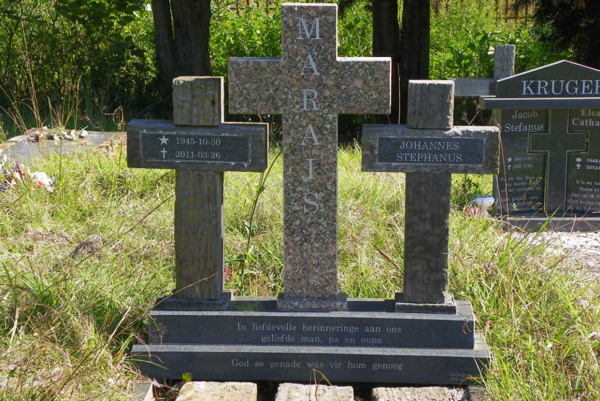 MARAIS Johannes Stephanus 1945-2011