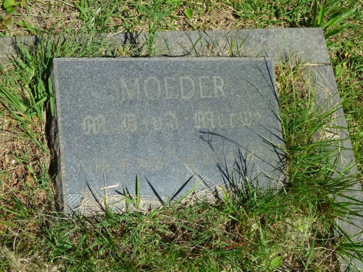 MERWE M.?, van der
