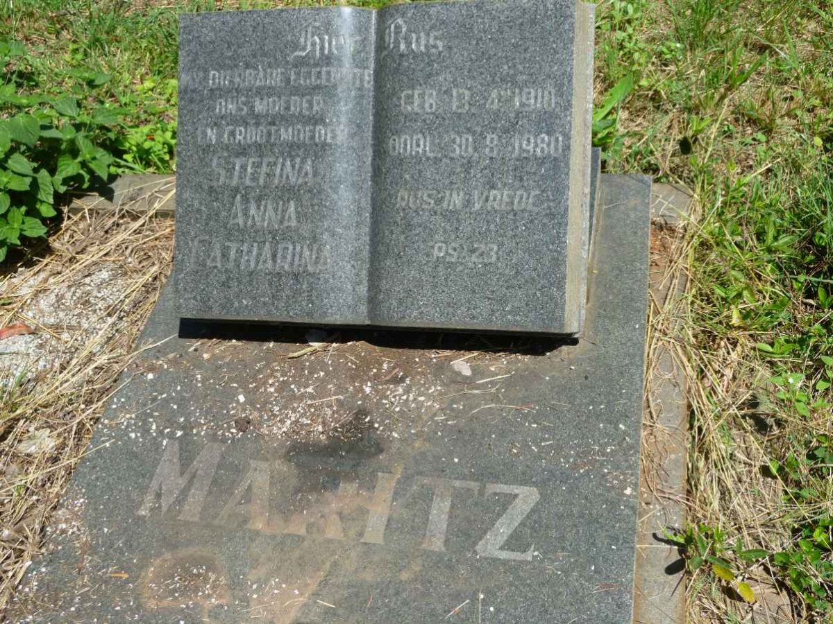 MARITZ Stefina Anna Catharina 1910-1980