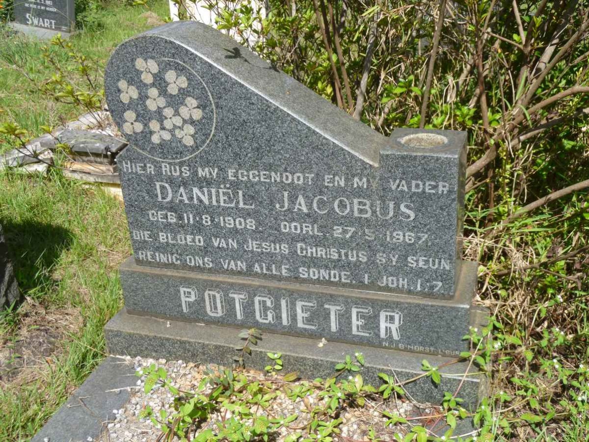 POTGIETER Daniel Jacobus 1908-1967