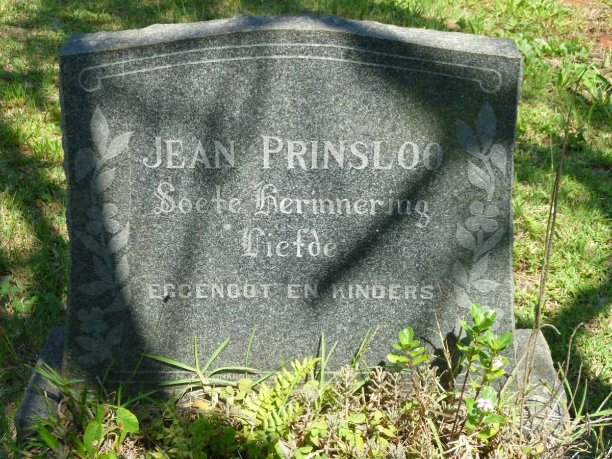 PRINSLOO Jean 