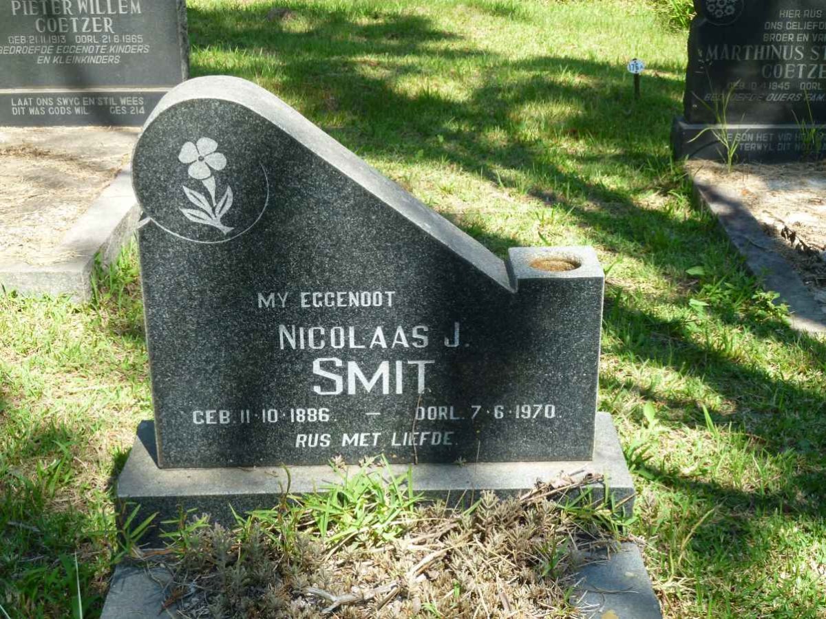 SMIT Nicolaas J. 1886-1970