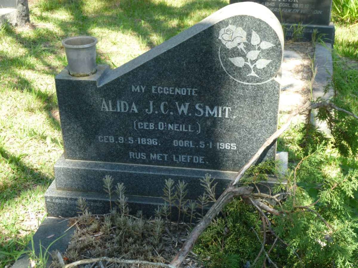 SMIT Alida J.C.W. nee O'NEILL 1896-1965 