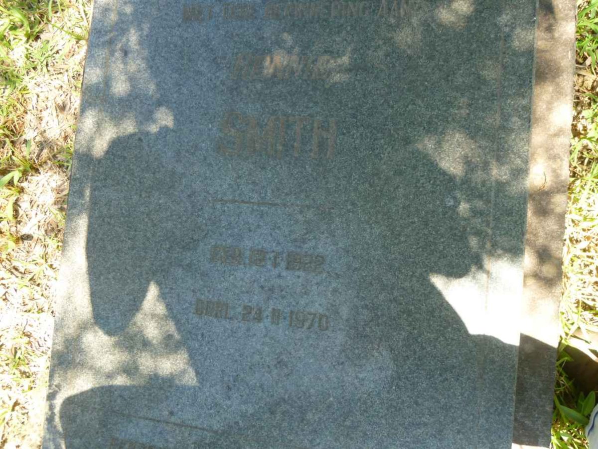 SMITH Hennie 1922-1970