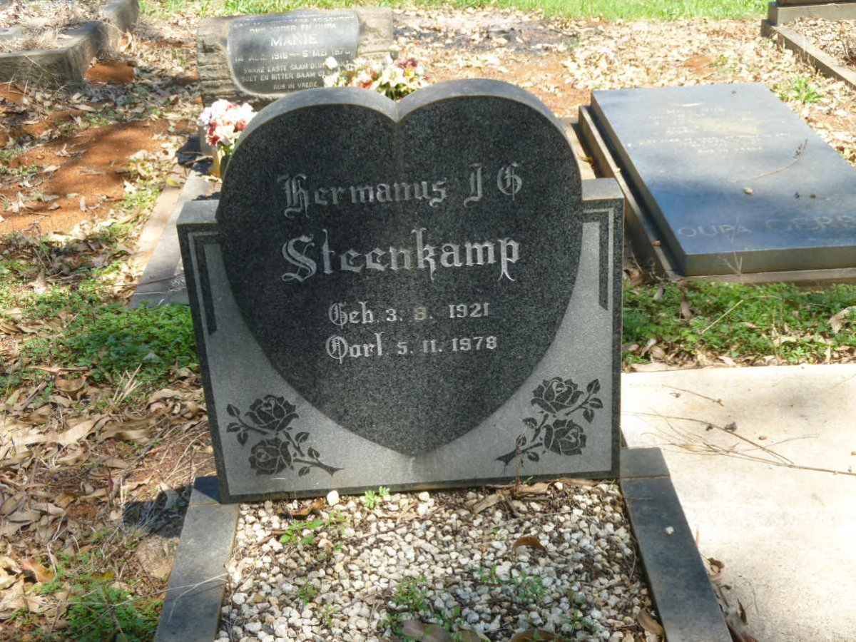 STEENKAMP Hermanus J.G. 1921-1978