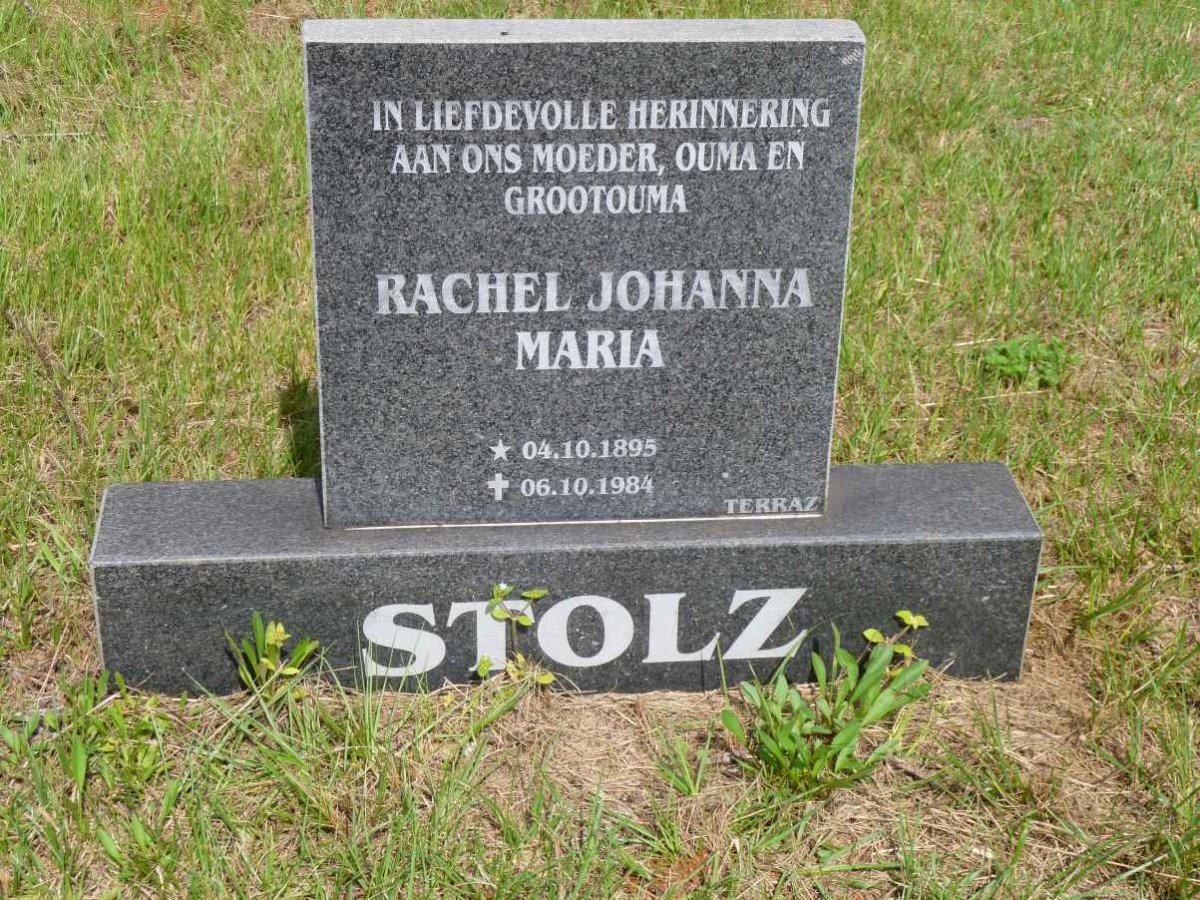 STOLZ Rachel Johanna Maria 1895-1984