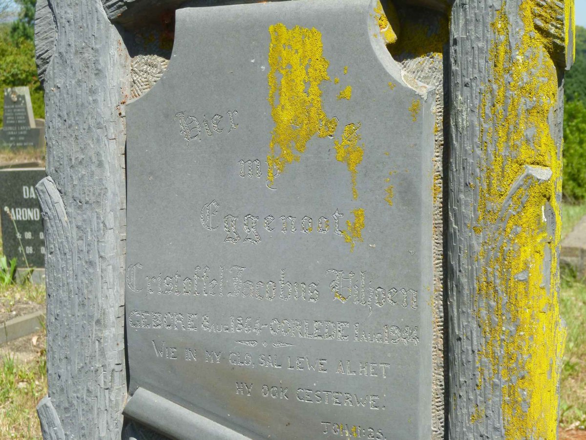 VILJOEN Christoffel Jacobus 1864-1944