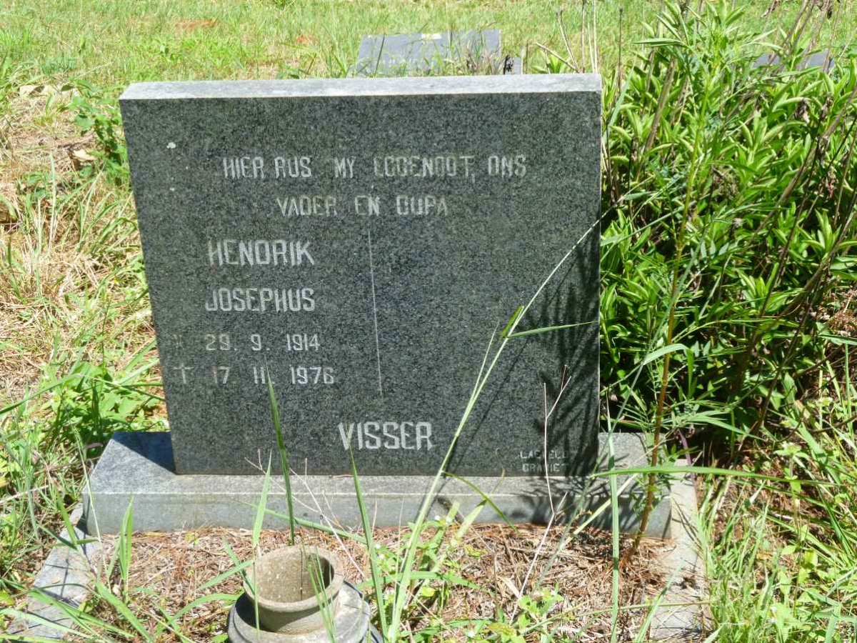 VISSER Hendrik Josephus 1914-1976