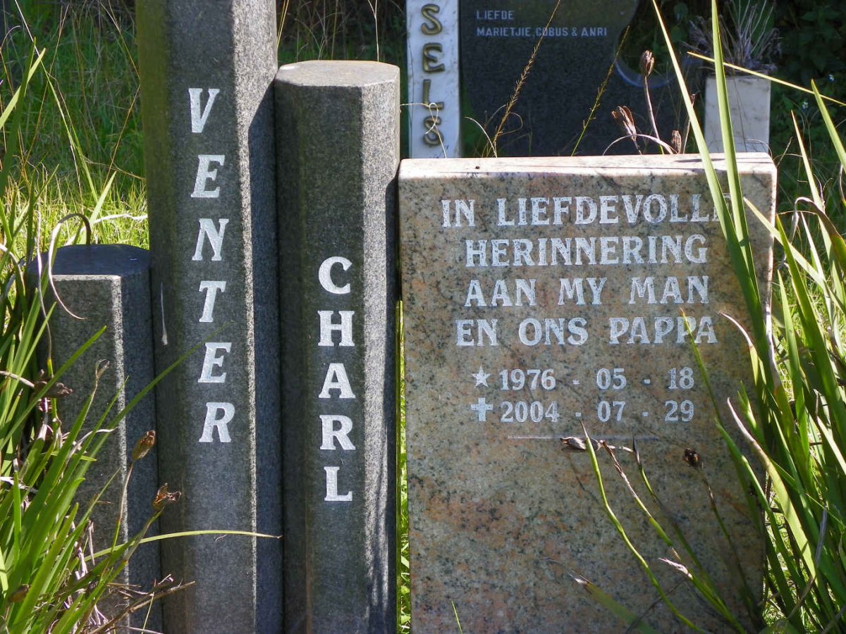 VENTER Charl 1976-2004