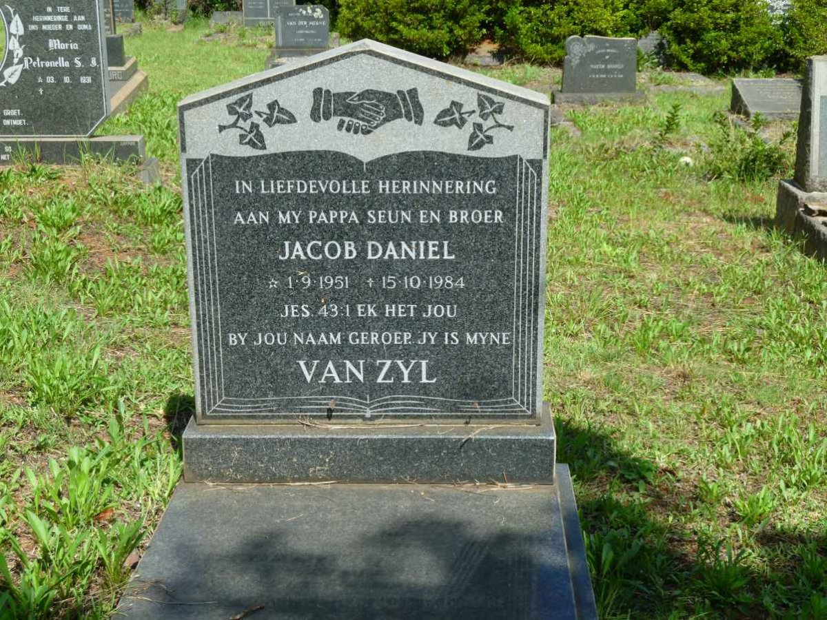 ZYL Jacob Daniel, van 1951-1984