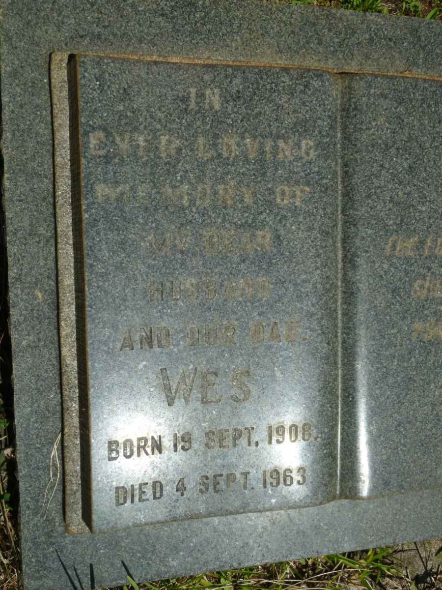 ? Wes 1908-1963
