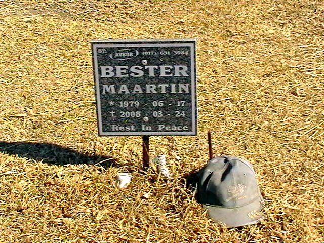 BESTER Maartin 1979-2008
