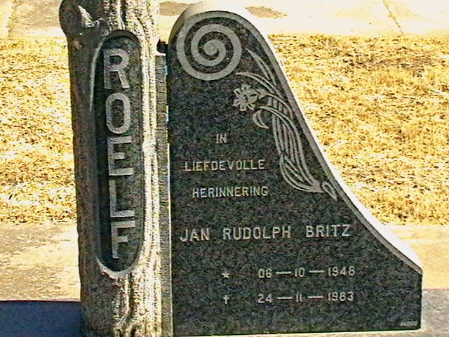 BRITZ Jan Rudolph 1946-1983