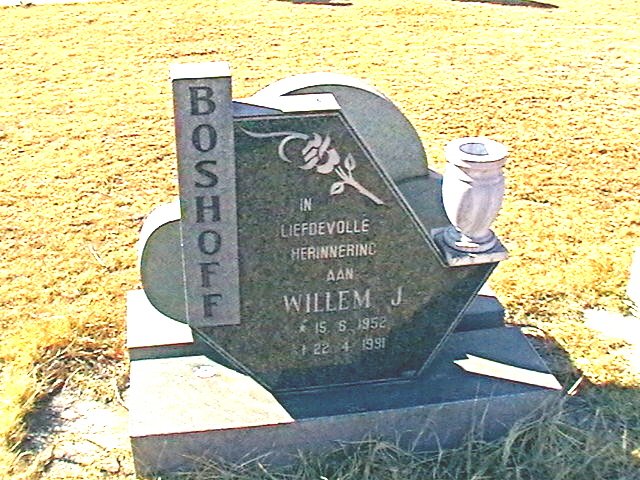 BOSHOFF Willem J. 1952-1991
