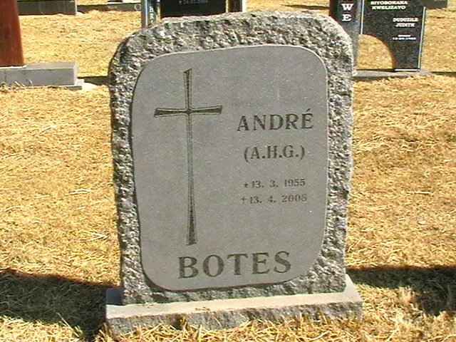 BOTES A.H.G. 1955-2008
