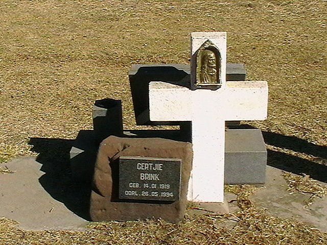 BRINK Gertjie 1919-1994