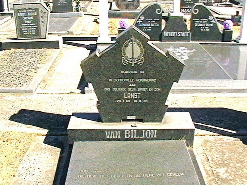 BILJON Ernst, van 1969-1988