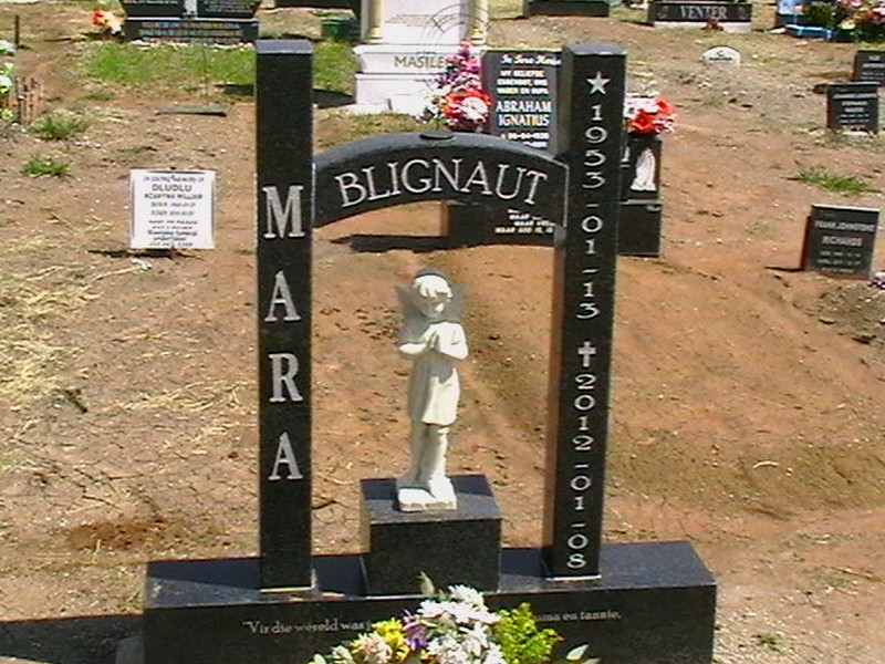 BLIGNAUT Mara 1953-2012