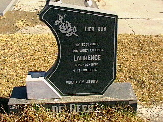BEER Laurence, de 1950-1996