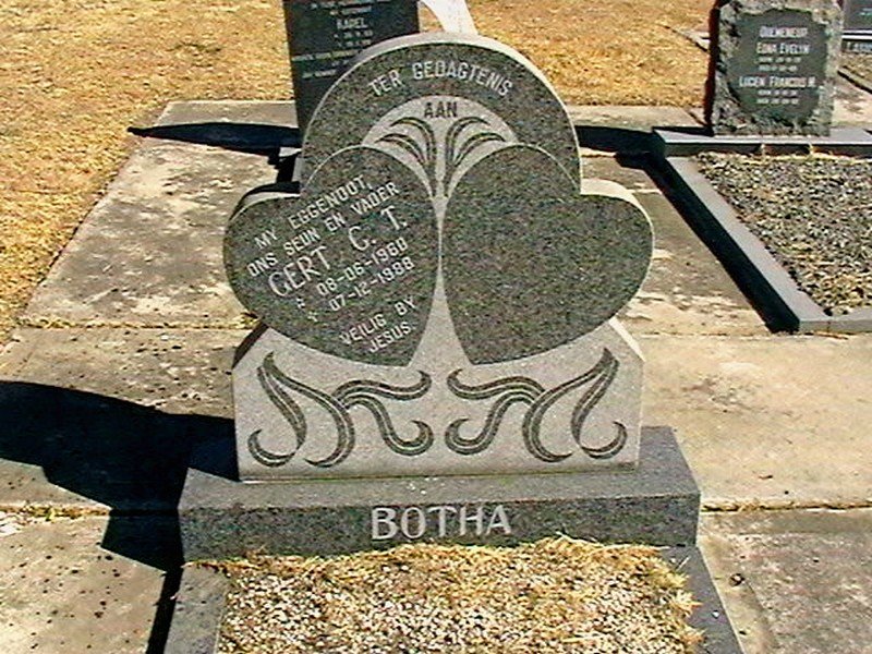 BOTHA Gert C.T. 1960-1988