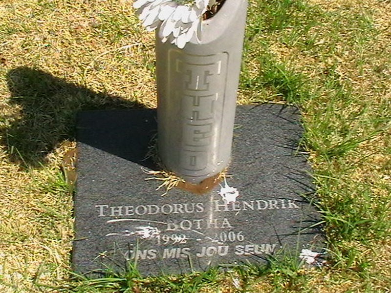 BOTHA Theodorus Hendrik 1992-2006