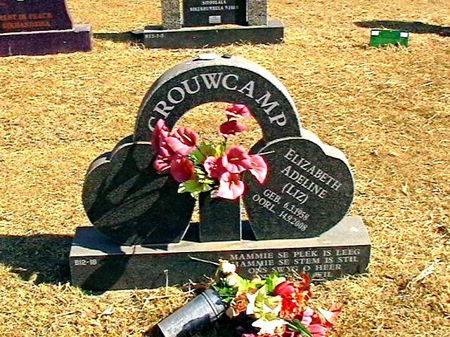 CROUWCAMP Elizabeth Adeline 1958-2008
