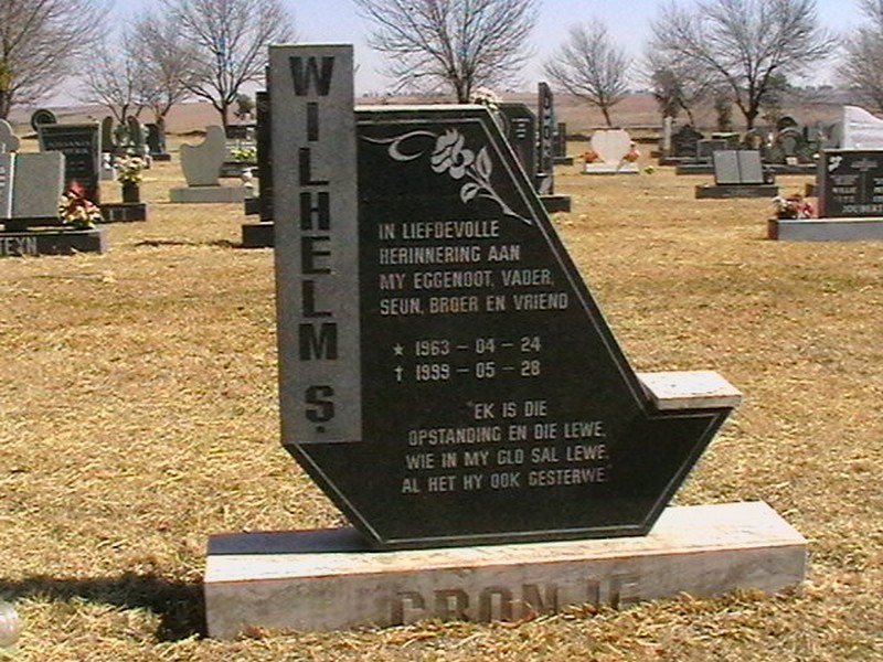 CRONJE Wilhelm S. 1963-1999