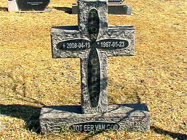 COHEN Deon 1967-2008