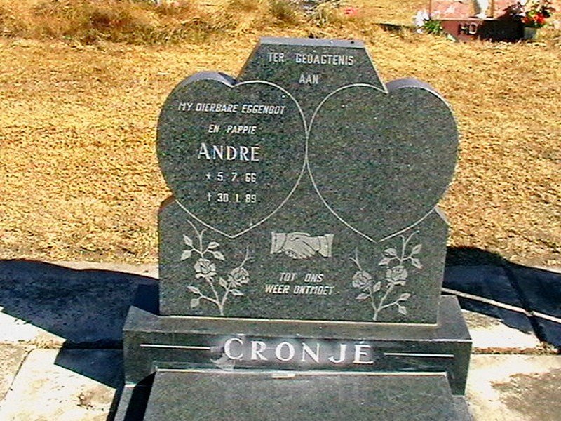 CRONJÉ André 1966-1989