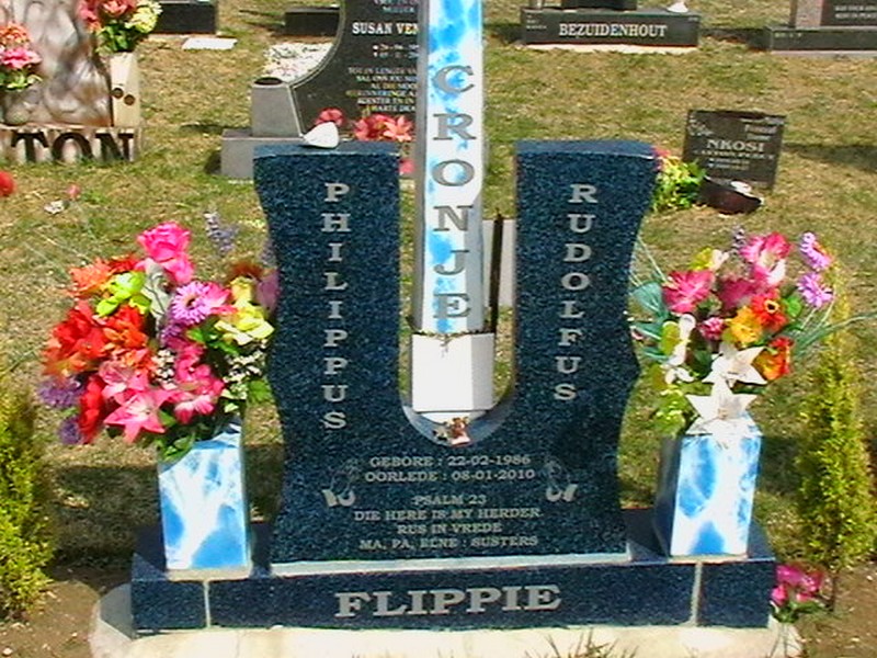 CRONJE Philippus Rudolfus 1986-2010