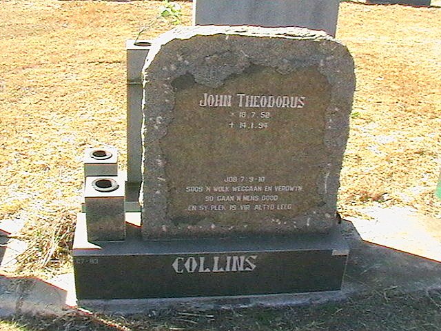 COLLINS John Theodorus 1952-1994