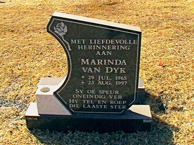 DYK Marinda, van 1965-1997