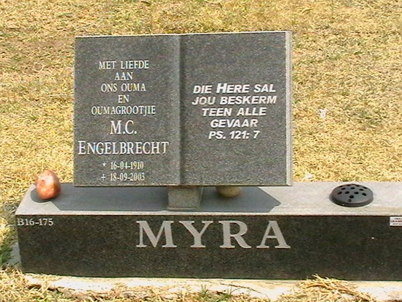 ENGELBRECHT M.C. 1910-2003
