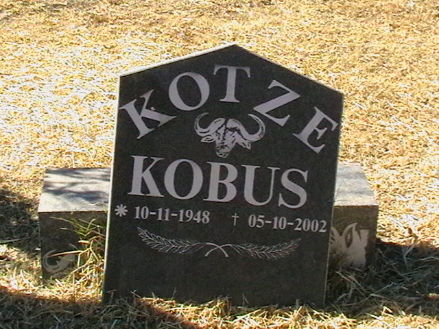 KOTZE Kobus 1948-2002