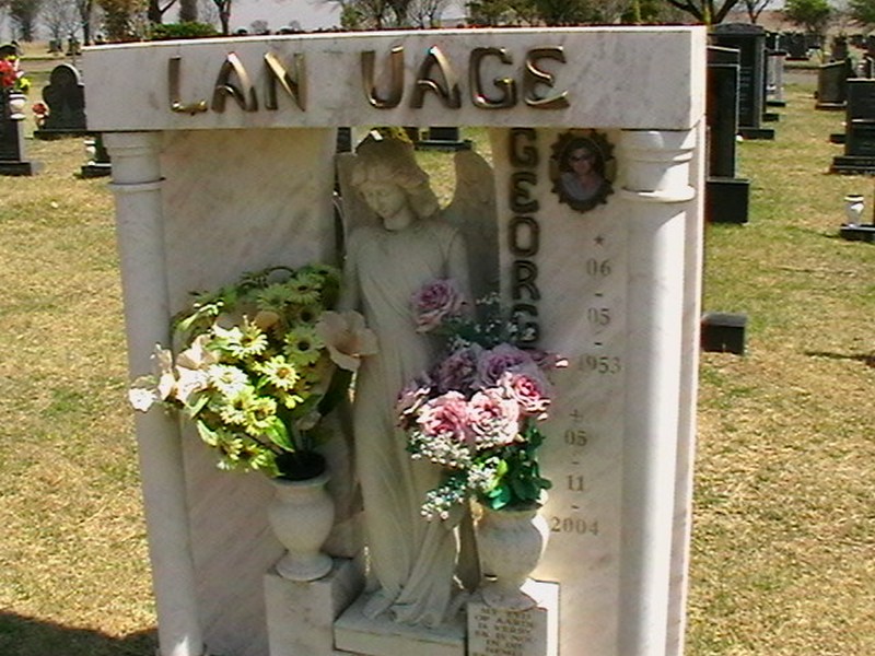LANGUAGE George 1953-2004